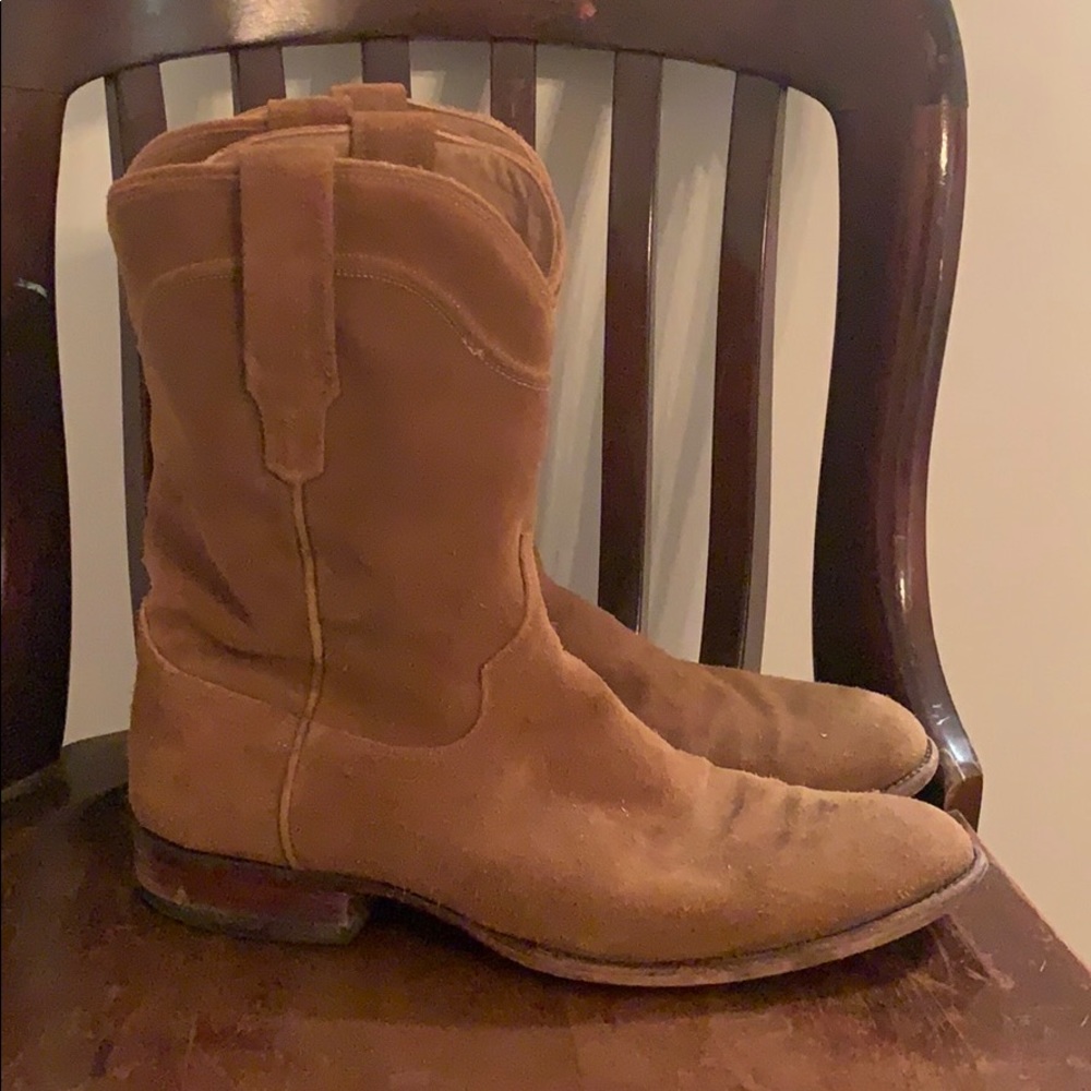 Tecovas Suede Boots